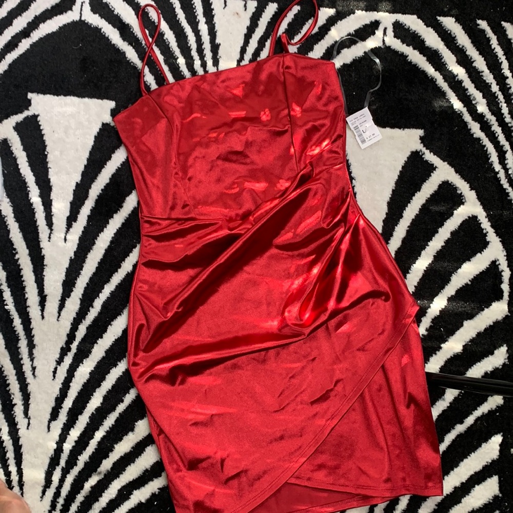 Sexy red dress
